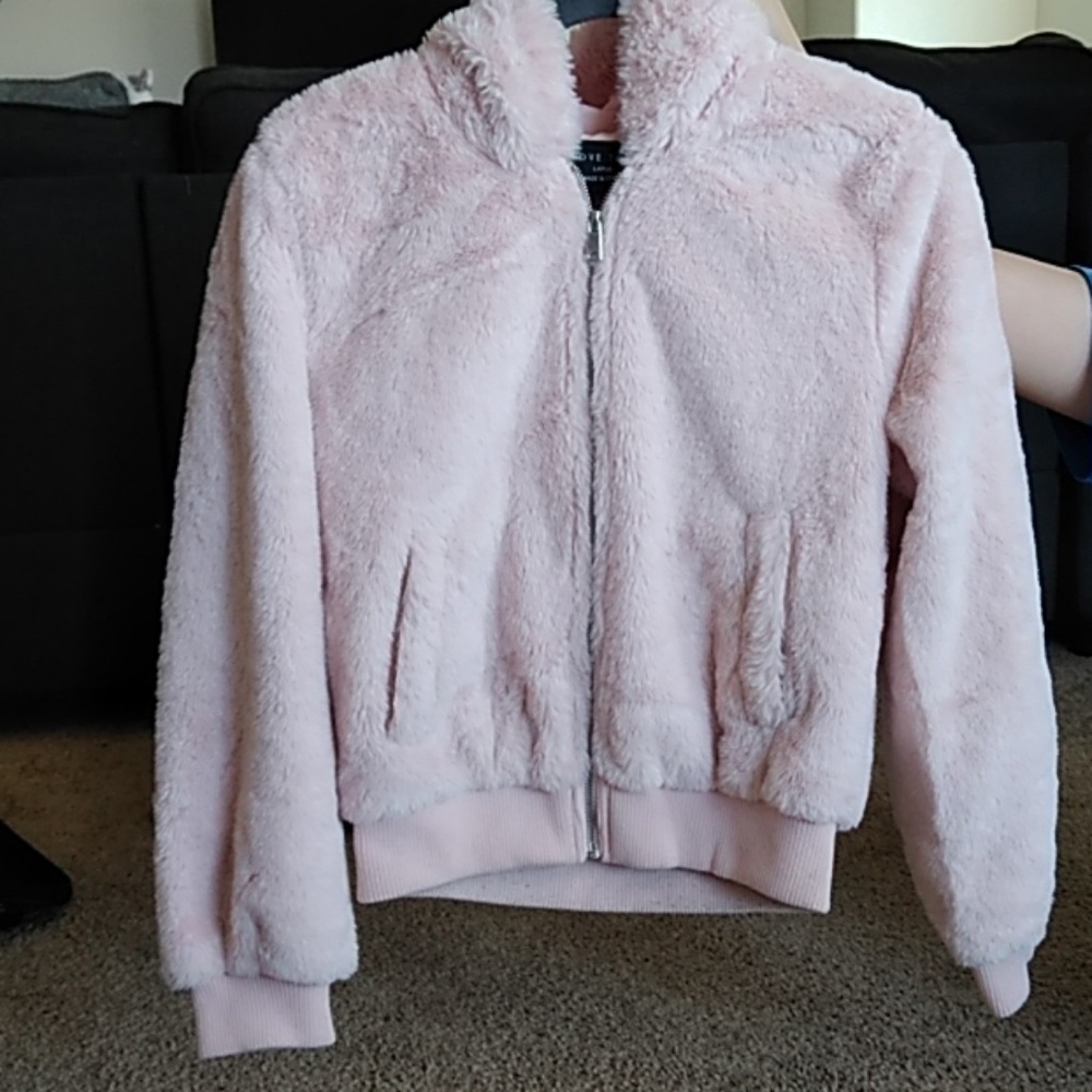 Pink sweater